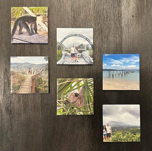 Custom 2.5 x 2.5 Photo or Quote Magnets